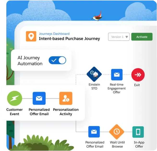 Salesforce marketing AI Implementation service